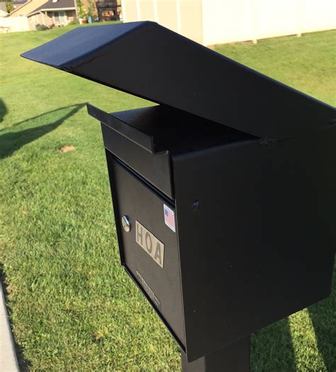 outdoor metal drop box|outdoor drop box for packages.